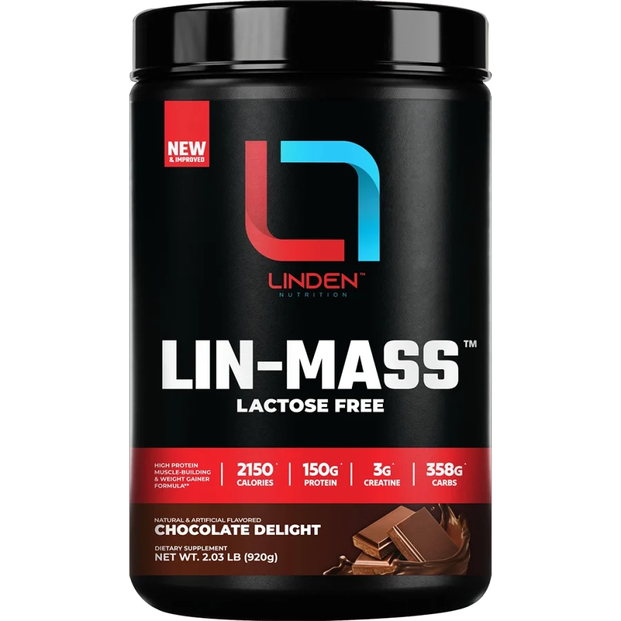 LINDEN LINMASS Mass Gainer 100% Isolate 2Lb