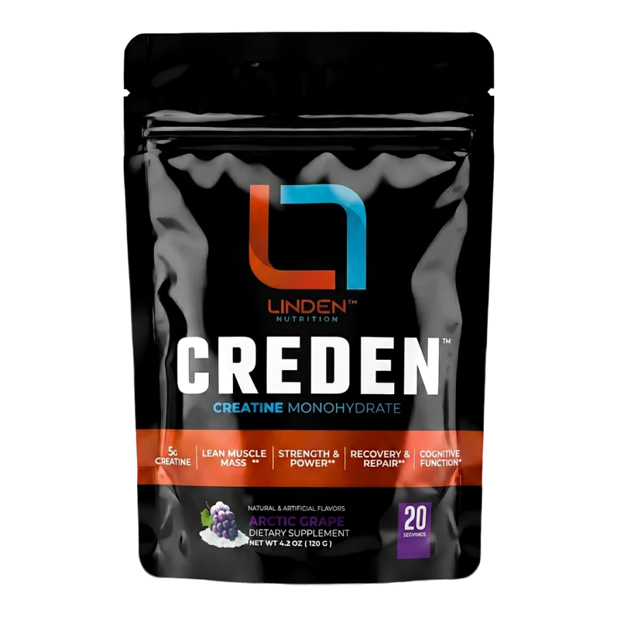 Linden Nutrition Creden Creatine Monohydrate – Grape